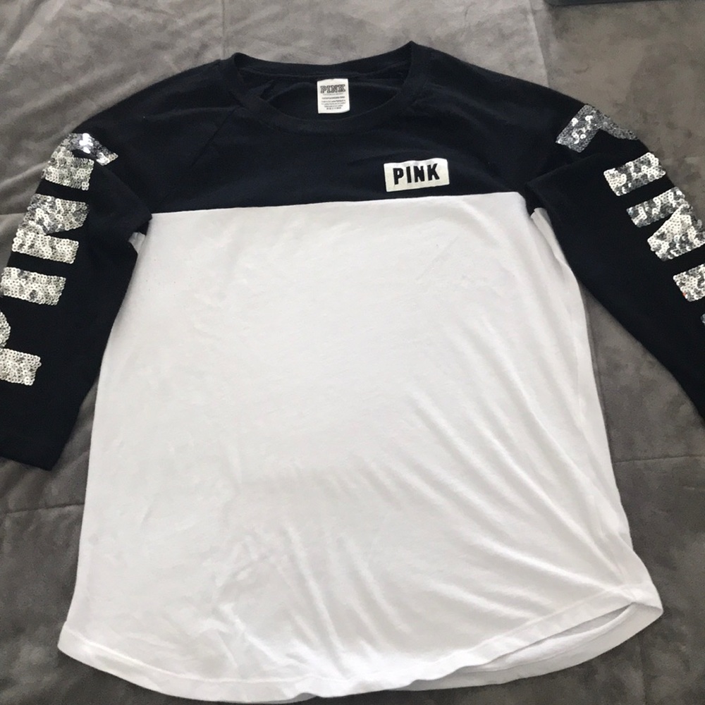 *Like New!!! PINK 3/4 sleeve tee